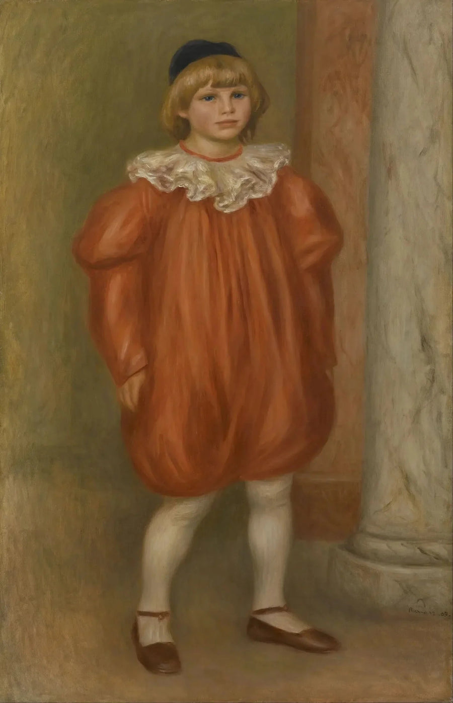 Claude Renoir as a Clown - Pierre-Auguste Renoir