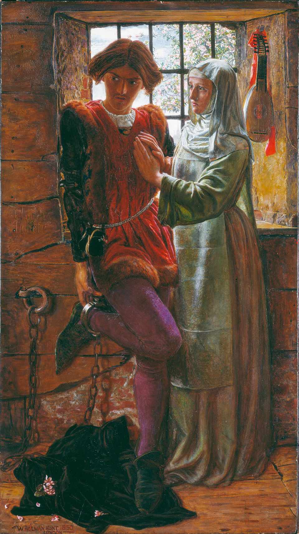 Claudio et Isabelle - William Holman Hunt - Alpha Reproduction