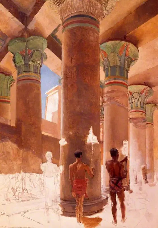 Cleopatra at Philae - Lawrence Alma-Tadema