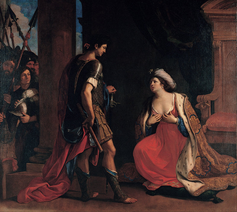 Cleopatra and Octavius - Guercino