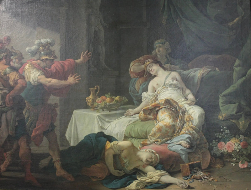 Cleopatra Expiring - Louis Jean François Lagrenée