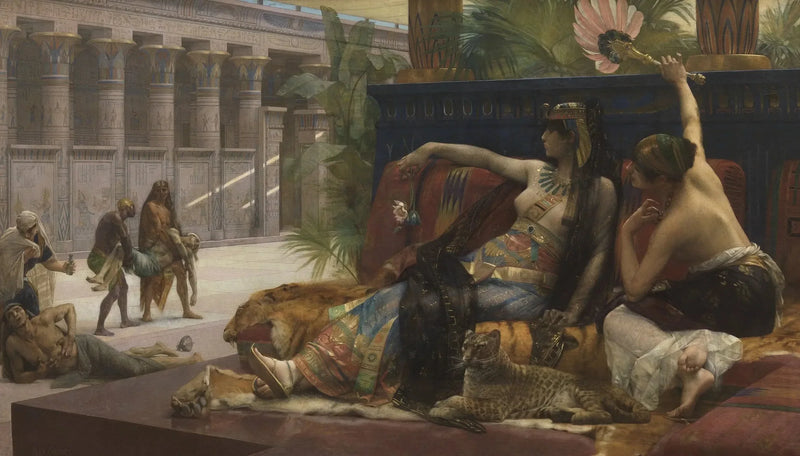 Cleopatra imposes poisons on condemned prisoners - Alexandre Cabanel