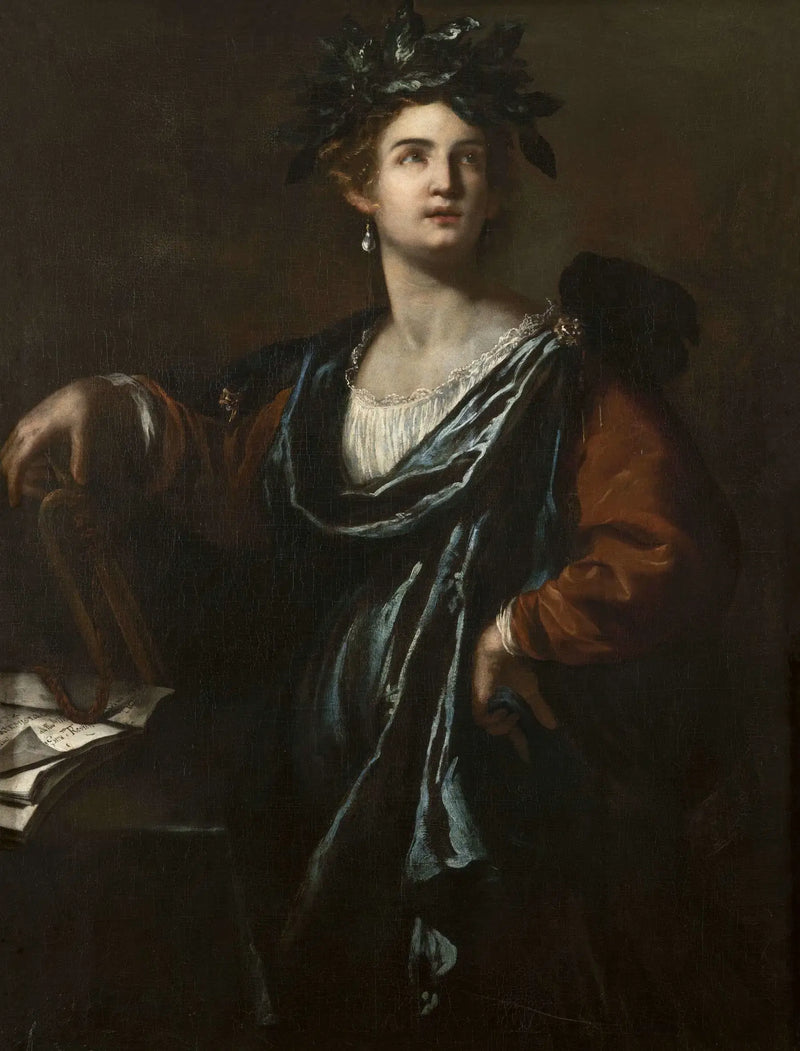 Clio, Muse of History - Artemisia Gentileschi
