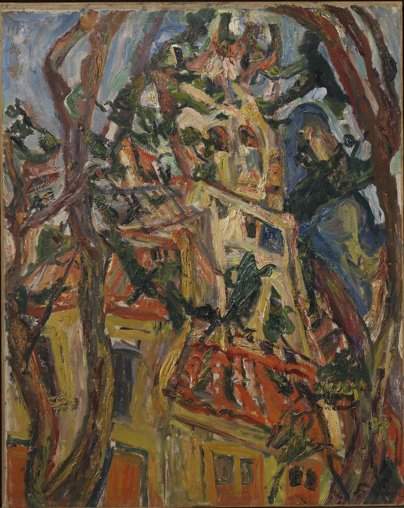 Saint-Pierre Bell Tower in Céret - Chaim Soutine