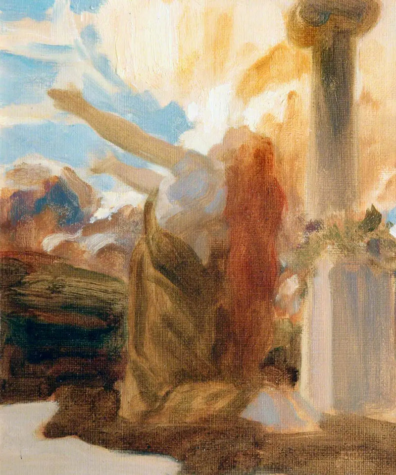 Clytie (sketch) - Frederic Leighton