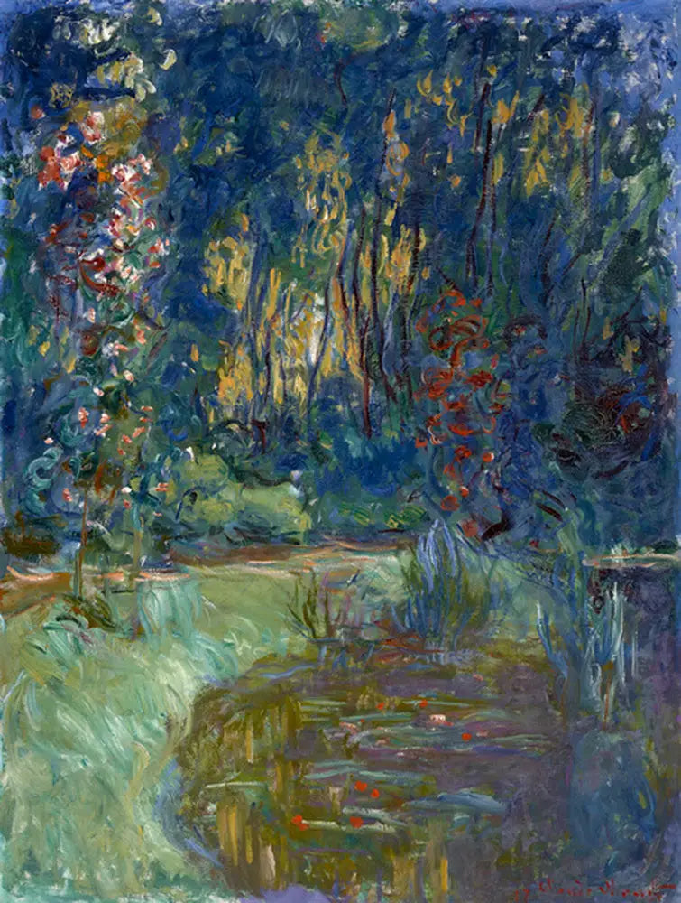 Corner of the Pond at Giverny - Claude Monet