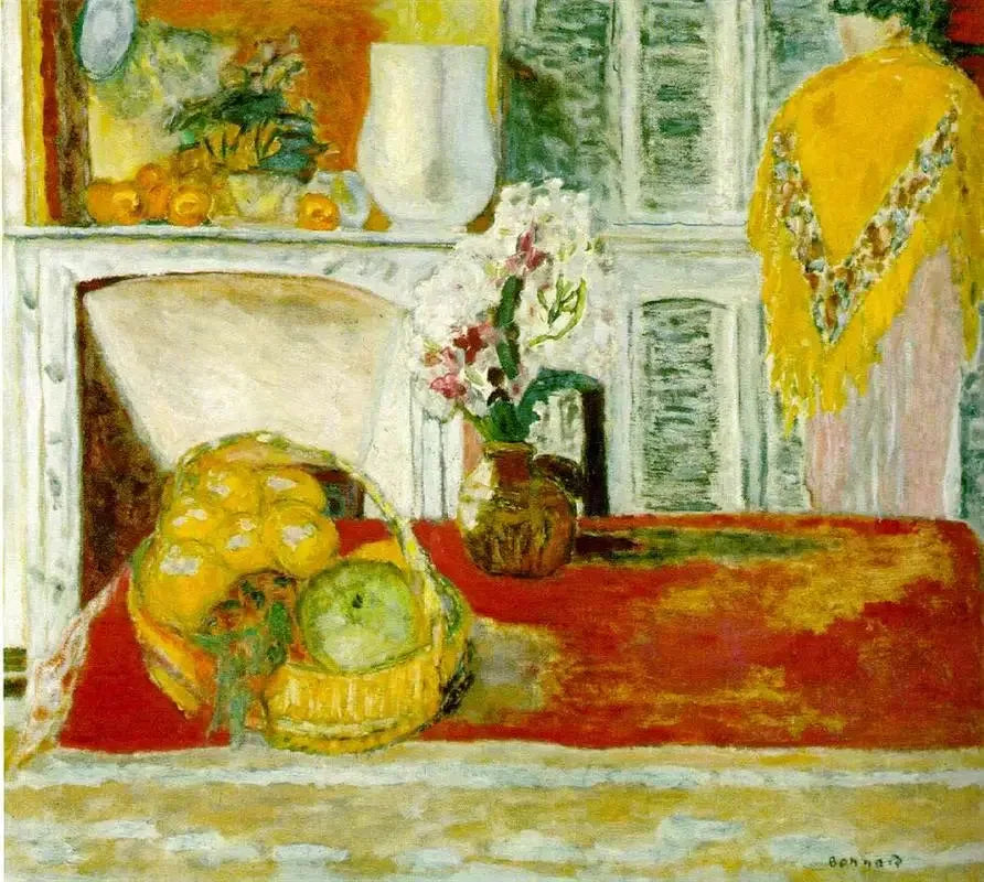 Dining Room Corner in Cannet - Pierre Bonnard
