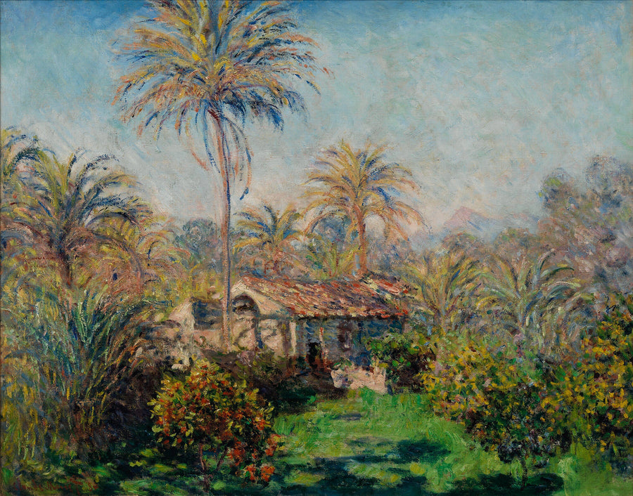 A Farm Corner in Bordighera - Claude Monet