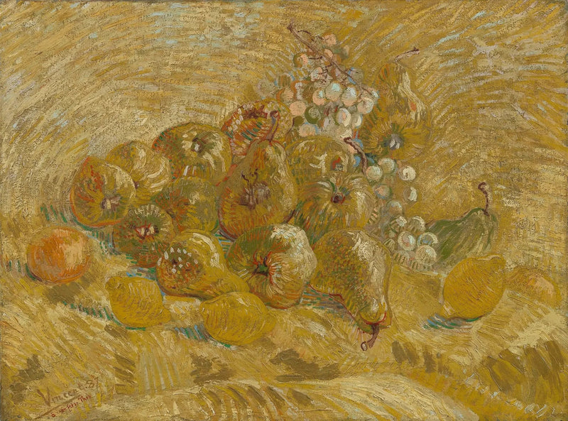Quince, lemons, pears, and grapes - Vincent van Gogh