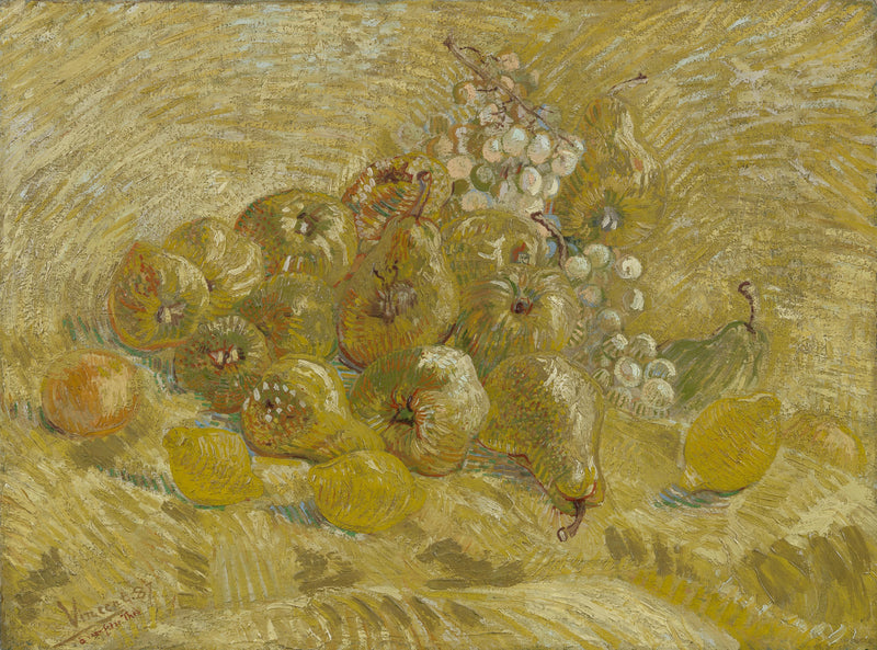 Quince, lemons, pears, and grapes - Vincent van Gogh