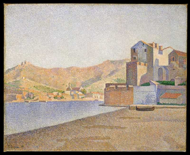 Collioure. The Beach of the City. Opus 165 - Paul Signac