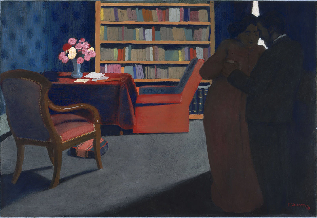 Sentimental Conference - Félix Vallotton