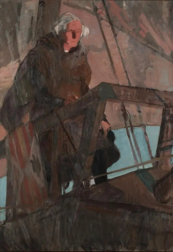 Columbus Leaving Palos (on the aft deck) - Joaquín Sorolla