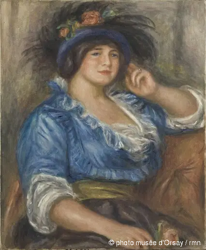 Roman Column - Pierre-Auguste Renoir