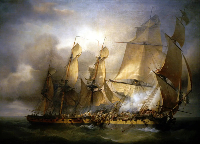 Combat de La Bayonnaise contre l'Embuscade - Louis-Philippe Crépin