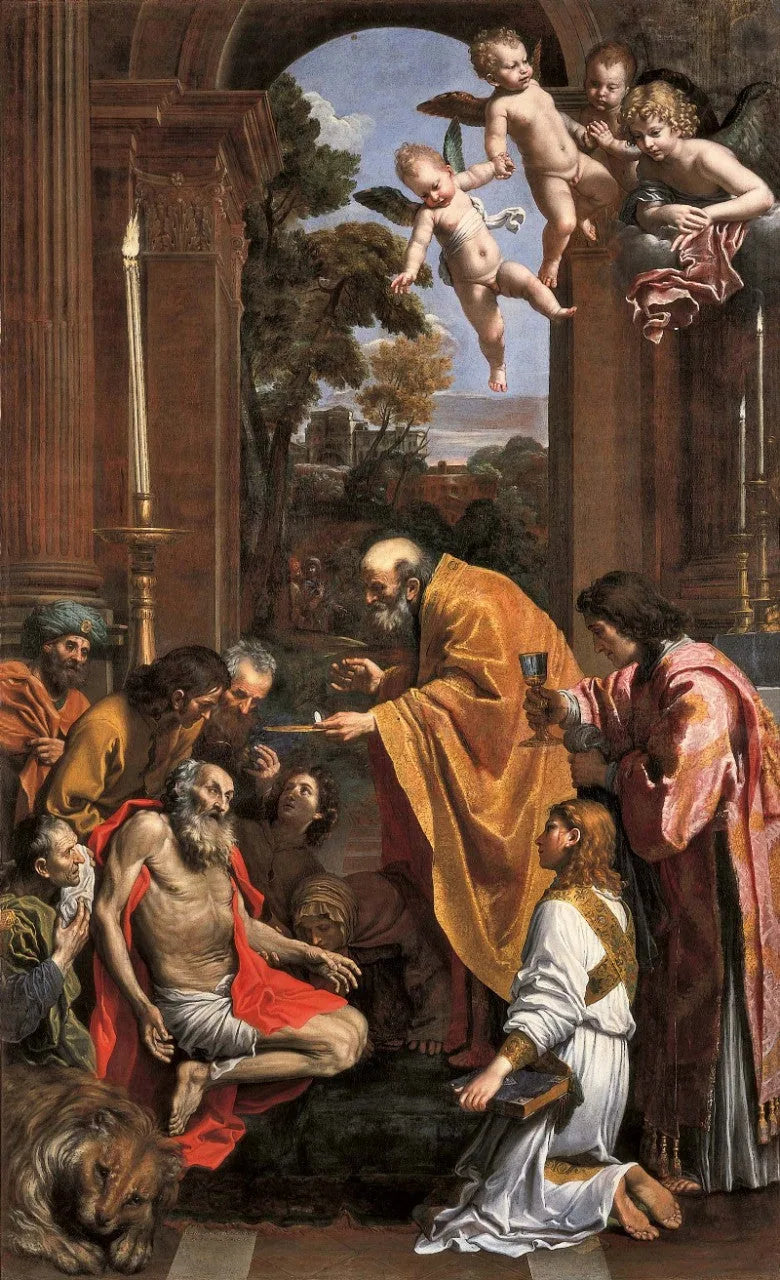 Saint Jerome's Communion - Domenichino