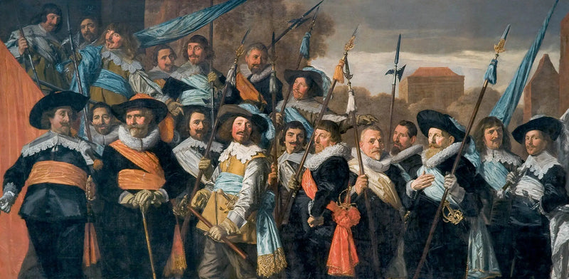 Company of the Haarlem Musketeers Militia 1639 - Frans Hals