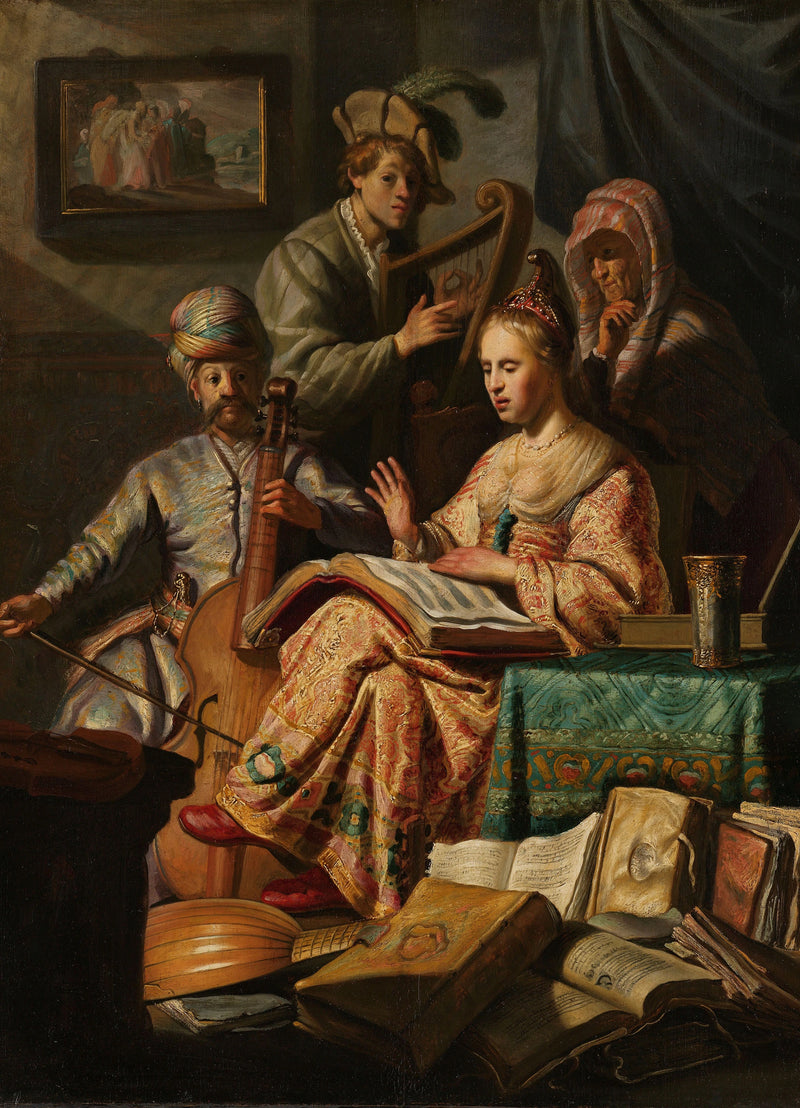 Musical Company - Rembrandt