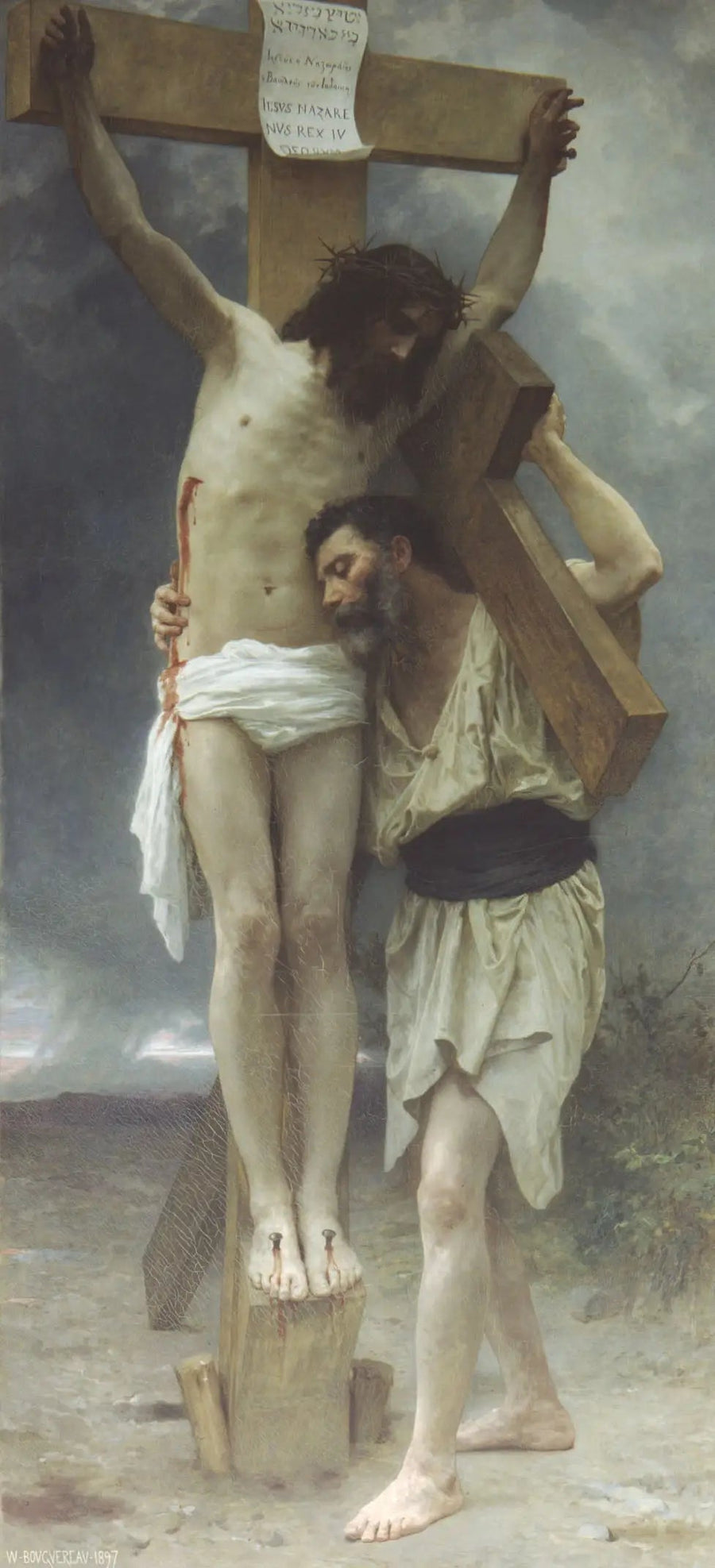 Compassion! - Bouguereau