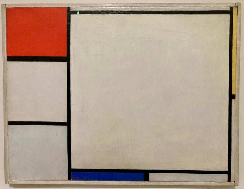 Composition with Red, Yellow, and Blue - Piet Mondrian