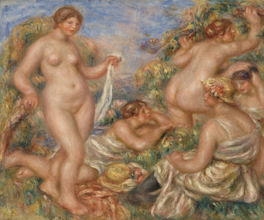 The Bathers - Pierre-Auguste Renoir