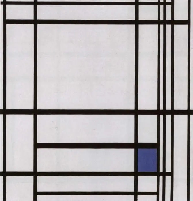 Composition of Lines and Colors: III - Piet Mondrian