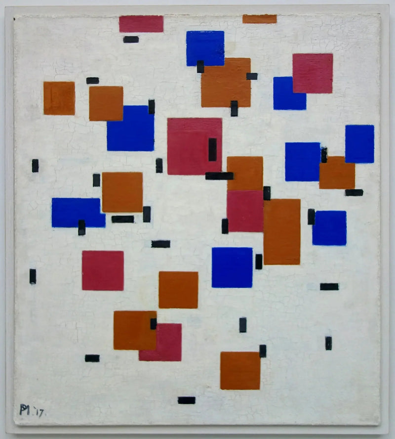 Color Composition A - Piet Mondrian