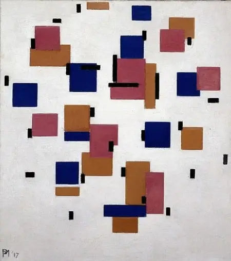 Color Composition B - Piet Mondrian