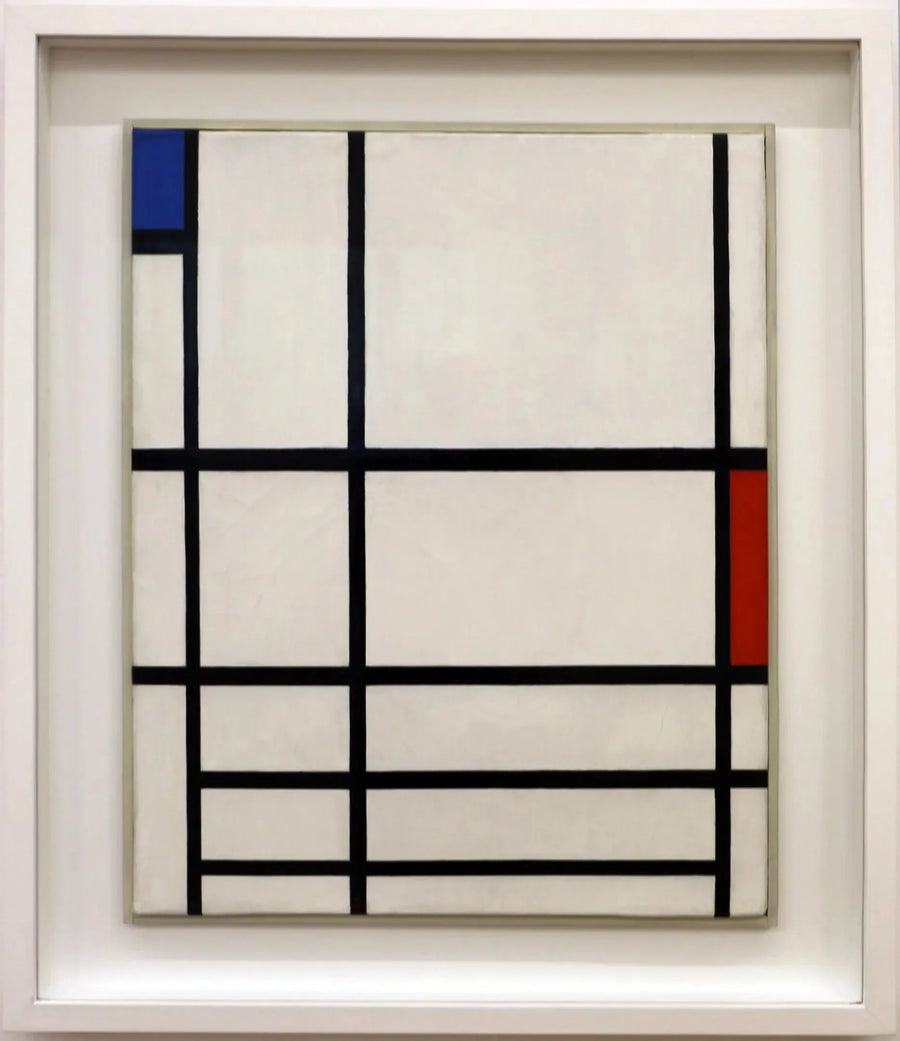 Composition in Red, Blue and White II - Piet Mondrian