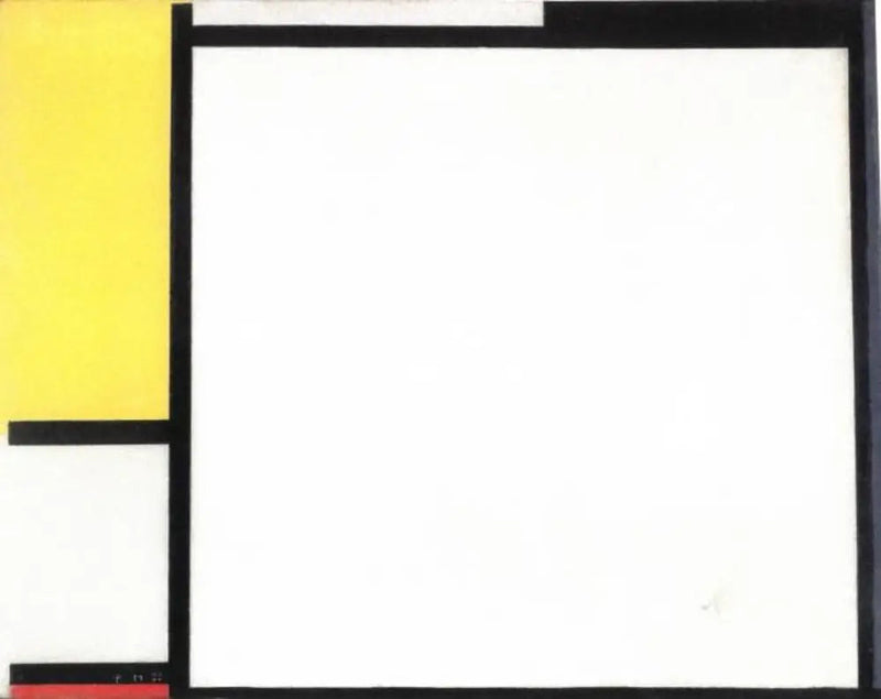 Composition in Red, Yellow, and Blue - Piet Mondrian