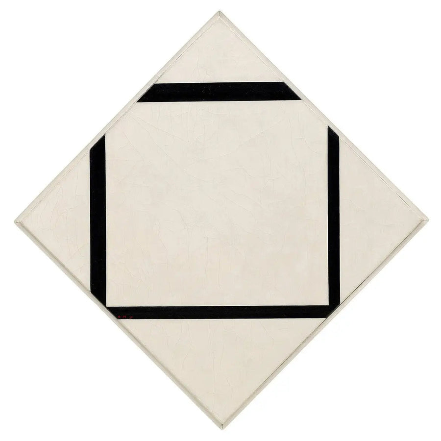 Composition No. 1: Diamond with Four Lines - Piet Mondrian