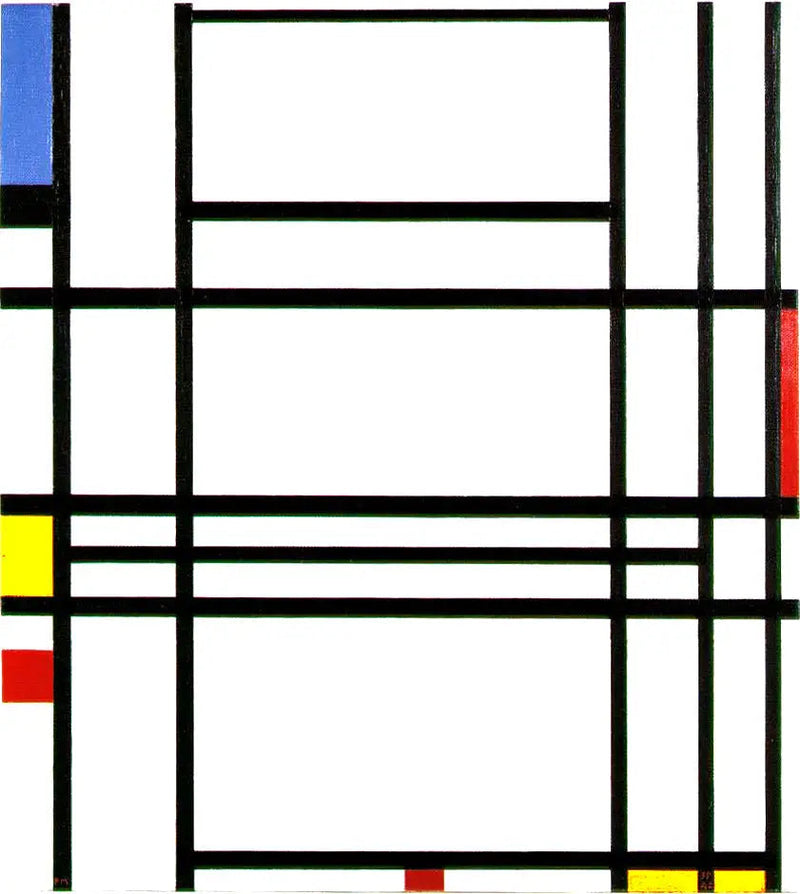 Composition No. 10 - Piet Mondrian