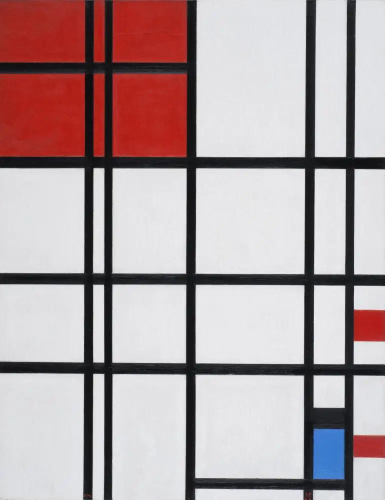 Composition No. 7 - Piet Mondrian