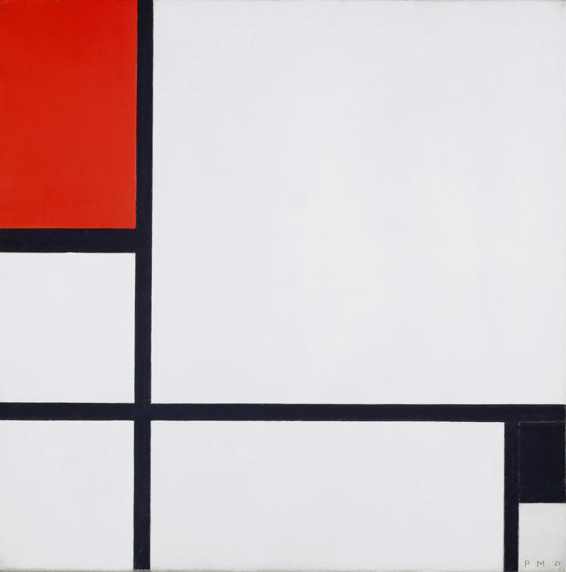 Composition No. I - Piet Mondrian