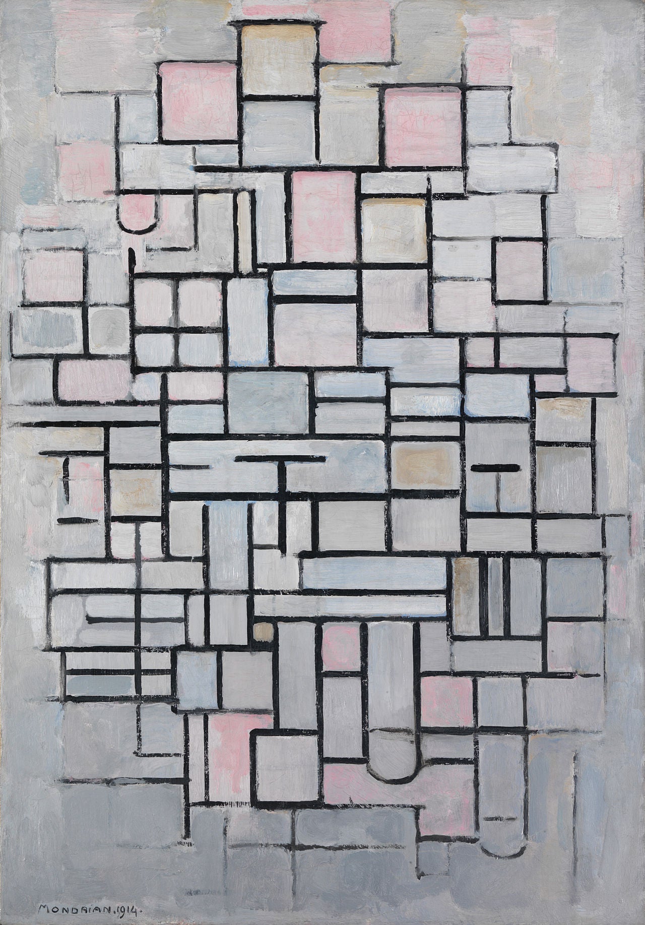 Composition No. IV - Piet Mondrian