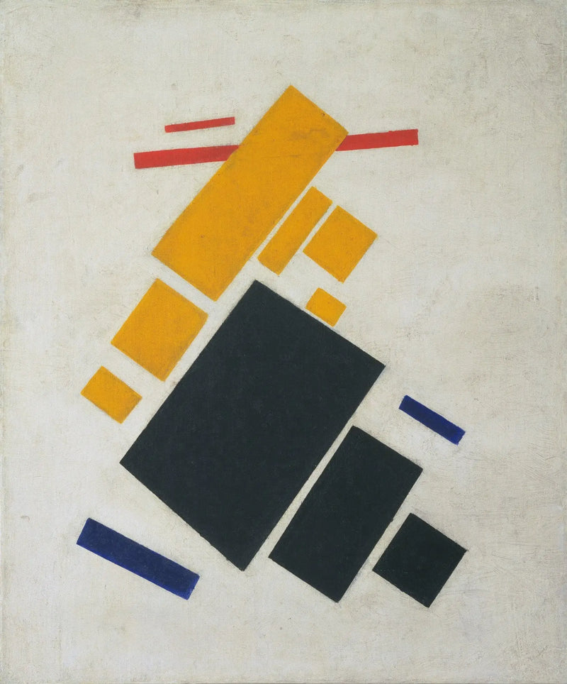 Suprematist Composition: Airplane in Flight - Kazimir Malevich