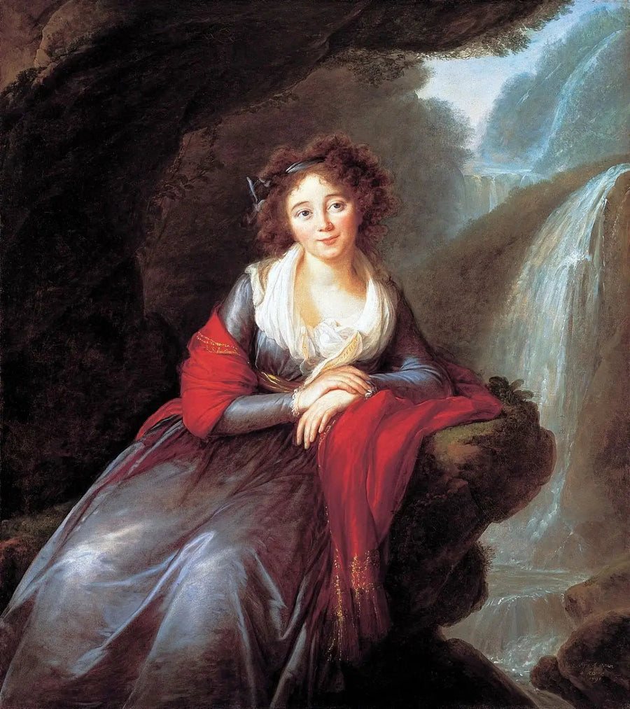 Countess Anna Potocka - Élisabeth Vigée Le Brun