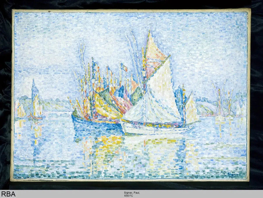 Concarneau, the port - Paul Signac