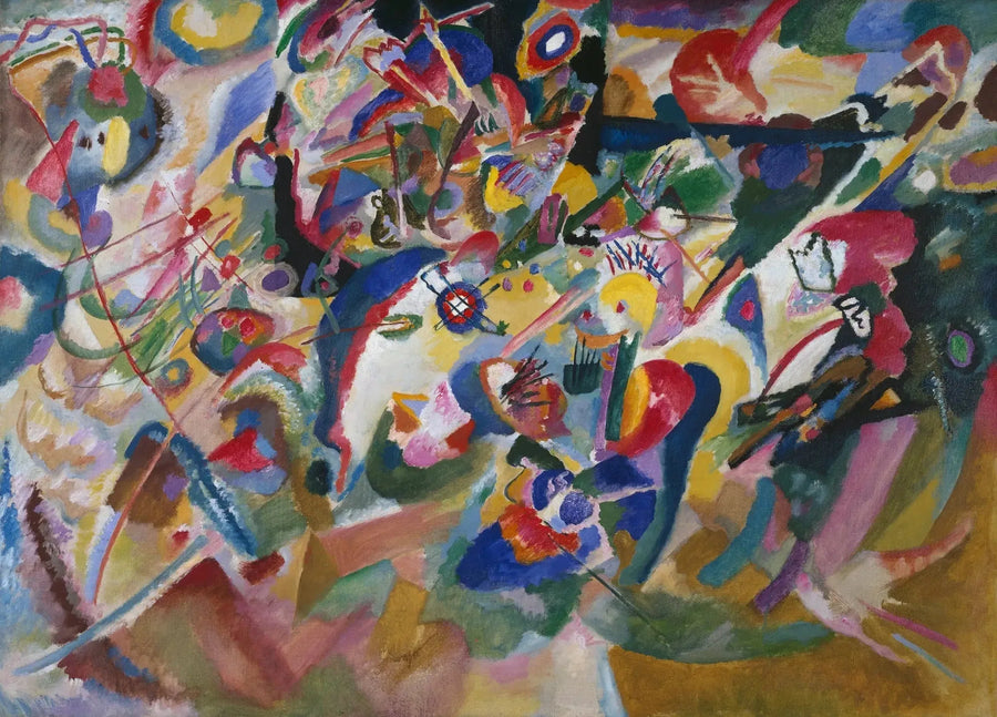 Design 3 towards "Composition VII" - Vassily Kandinsky