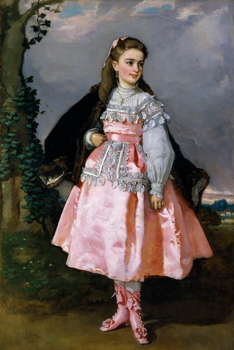 Portrait de Concepción Serrano - Eduardo Rosales