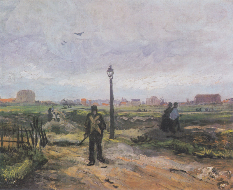 At the Edge of Paris - Vincent van Gogh