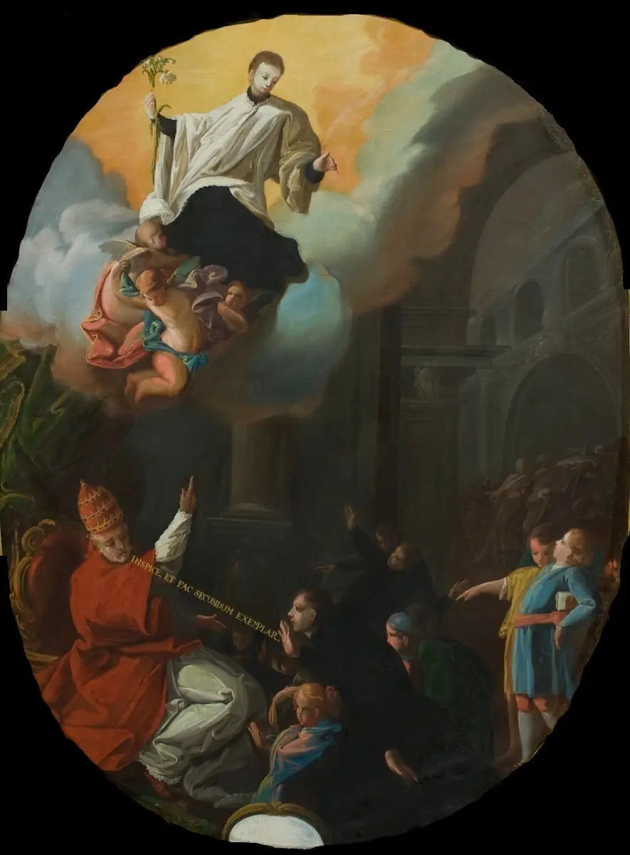 Consecration of Saint Louis of Gonzaga as Patron of Youth - Francisco de Goya
