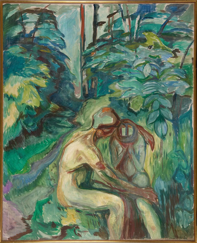 Consolation in the Forest - Edvard Munch