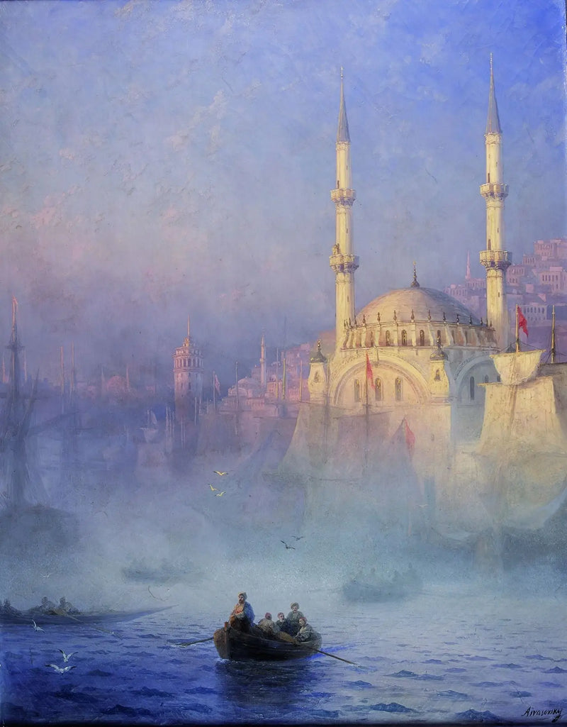 Constantinople, the Top-Kahné Mosque - Ivan Aïvazovski