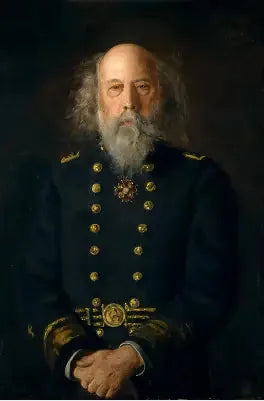 Rear Admiral George W. Melville - Thomas Eakins