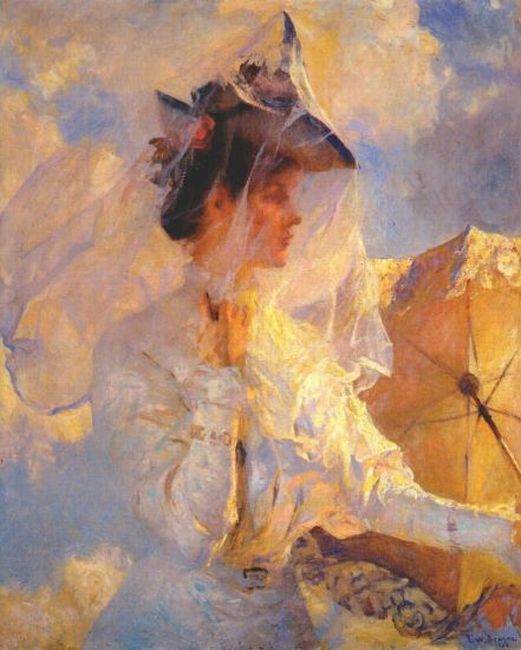 Contre le ciel - Frank Weston Benson - Alpha Reproduction