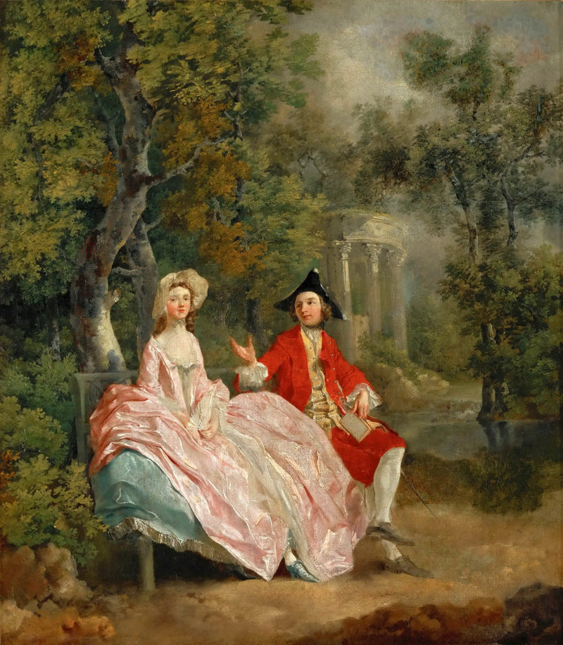 Conversation in a Park - Thomas Gainsborough