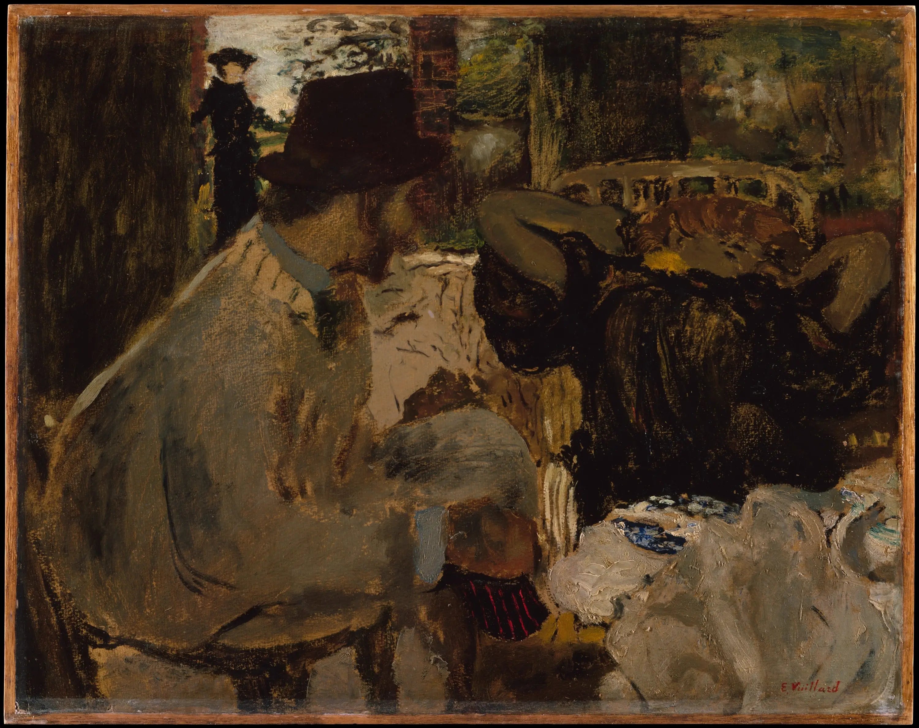 Conversation - Édouard Vuillard - Alpha Reproduction