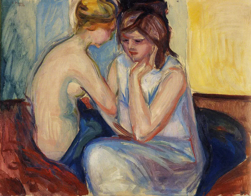 Conversation - Edvard Munch