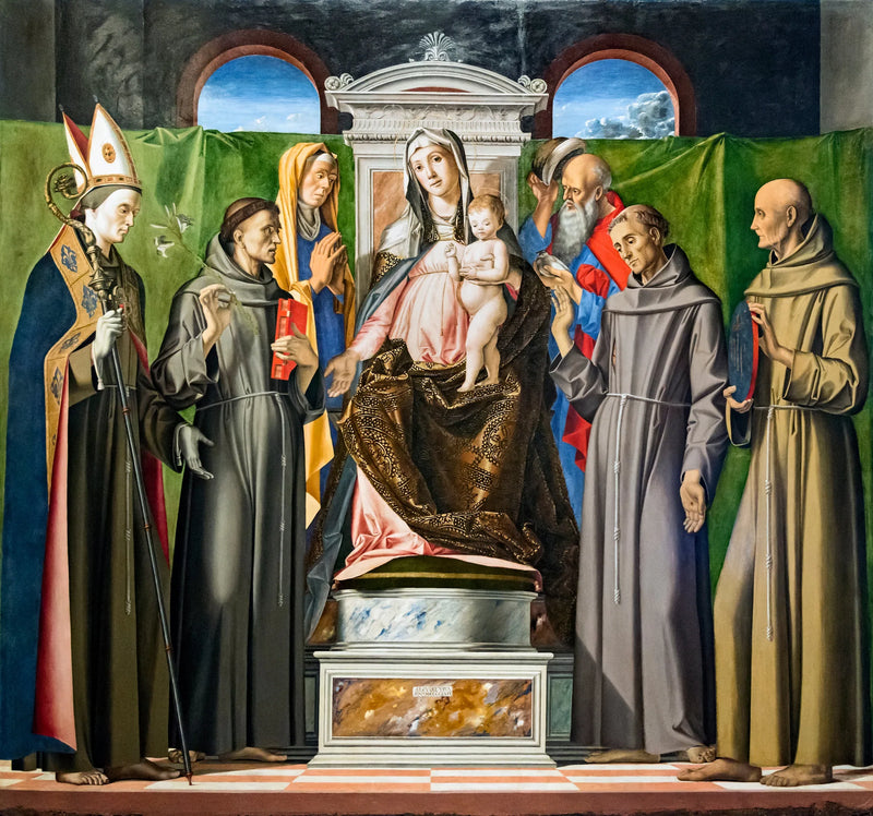 Sacred Conversation - Alvise Vivarini
